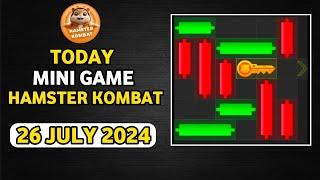 Mini Game Puzzle 26 July Solved | Daily Reward Hamster Kombat Mini Games