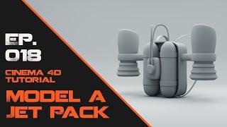 Model a Jet Pack in Cinema 4D