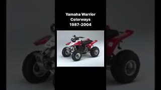 Evolution of the Yamaha Warrior 350