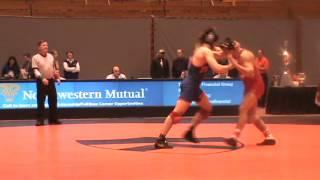 EIWA: Simaz (Cornell) dec. Burak (Penn), 197 lbs. finals