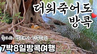 7박8일 방콕여행1애 없을때 실컷 가라. 일단 갔다오면 또 가는 방콕/짜뚜짝,시암파라곤/빅씨털기/쩻페어야시장/룸피니공원/차트리움그랜드 방콕호텔 vlog