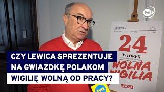 Lewica zabiega o Wigilię wolną od pracy, ale czasu na uchwalenie prawa jest mało