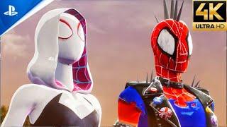 NEW ITSV Spider Gwen vs Sandman Boss Fight FULL GAME (Ultimate Difficulty) - Spider-Man 2 PC Mods