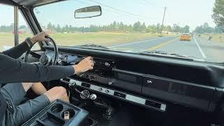 1977 International Scout II:  Driving