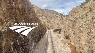 Amtrak Southwest Chief Full Rear-View Ride: 7 Hours Through the New Mexico Desert