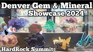 Denver Gem & Mineral Showcase 2024  #gemshow #gemsandminerals #crystalcollection