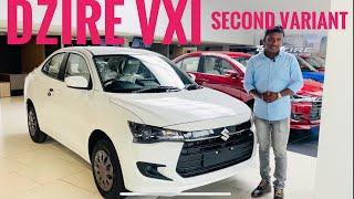 MARUTI SUZUKI DZIRE VXI SECOND VARIANT DETAILED MALAYALAM REVIEW // ONROAD PRICE // FEATURES // EMI