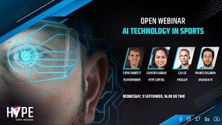 AI Technology in Sports - Open Webinar with HYPE Sports Innovation