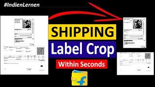 Flipkart Shipping Label Cropping Tool | Crop Flipkart Label Online | PDF Cropper | Indien Lernen