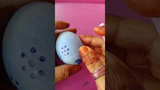 easy and beautiful egg shell art#satisfied #trending #youtube #eggshell craft