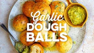 Dough balls With Garlic Butter | Supergolden Bakes