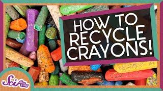 Recycling Old Crayons! | An Earth Day Activity | SciShow Kids