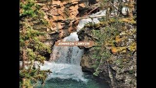 JOHNSTON CANYON AT BANFF NATIONAL PARK