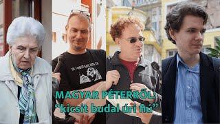 MAGYAR PÉTERRŐL: "kicsit budai úri fiú"