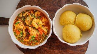 BETTER THAN RESTAURANT SEAFOOD OKRA RECIPE - SISI YEMMIE