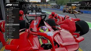 Lewis Hamilton Wins for Ferrari in Monza