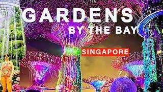 GARDENS BY THE BAY | SINGAPORE | Cloud Forest | Flower Dome | Supertree Grove | Garden Rhapsody