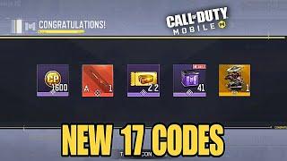 *NEW* CODM 17 WORKING REDEEM CODES MARCH 2025 | NEW CODES REDEEM CODES MARCH 2025 | CP REDEEM CODES