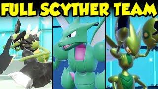 SCIZOR SWEEPS HACKED FULL SCYTHER EVOLUTION TEAM?!