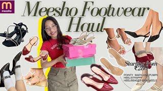 “HUGE Meesho Footwear Haul  Starting at JUST ₹295! ”