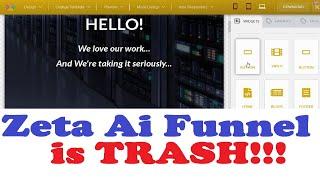 Zeta Ai App Review - Create Sales Funnel in 60 Seconds + Free Traffic!