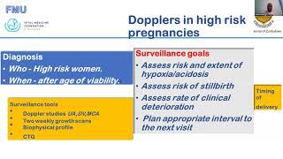 Obstetric Dopplers, (How To and Clinical Application) - Mr Zanga