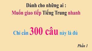 Dành cho những ai muốn học nhanh Tiếng Trung giao tiếp _ P1 #datvietabc