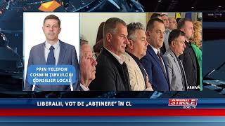 Liberalii, vot de „abținere” în CL