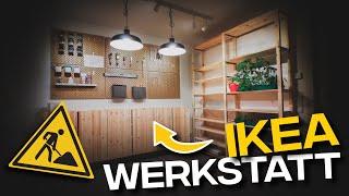 IKEA HACK - Werkstatt aus IKEA Möbeln bauen #2