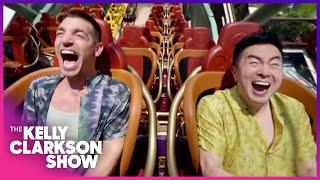 Bowen Yang & Matt Rogers Epic Universe Exclusive Tour! | Kelly Clarkson Show