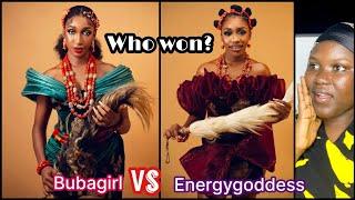 New viral transition challenge in 2025  Bubagirl Vs Energy goddess|| who won?