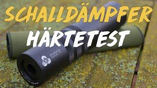 Härtetest Hunter 55 - Nagel einschlagen mit dem Schalldämpfer