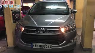 Innova CRYSTA | Handle Chrome with LED (Replacement Type) | Glamour Car Accessories | Bangalore