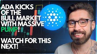 ADA PRICE PREDICTION 2024CARDANO KICKS OFF THE BULL MARKET WITH MASSIVE PUMPADA WATCH FOR THIS!