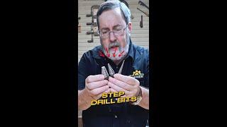 Want perfect holes in sheet metal? Step drill bits are the answer!