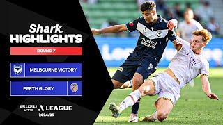 Melbourne Victory v Perth Glory - Shark Highlights | Isuzu UTE A-League 2024-25 | Round 07