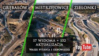 S52 i S7 aktualizacja. Wasze pytania i odpowiedzi. Wsparcie Kraków z nieba.