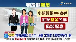 神鬼理專7年A走1.8億 求情罰1罪檢方打臉│中視新聞 20211102