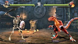 Spinal vs Riptor (Very Hard) - Killer Instinct