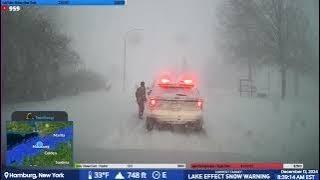 LAKE EFFECT SNOW - LIVE STORM CHASER