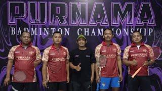 RIYAN-H.BADEN VS DIKI-AZIS//KLS D1//PURNAMA BADMINTON CHAMPIONSHIP