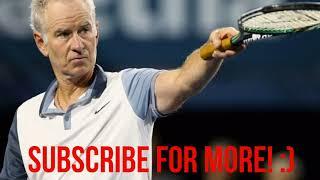 John McEnroe Funny And Angry Moments!