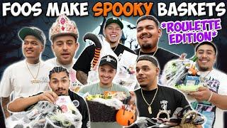 FOOS PLAY SPOOKY BASKETS ROULETTE !!