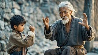 Kung Fu Movie! 80-year-old beggar, a master, saves a bullied beggar and teaches him peerless skills!