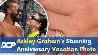 Ashley Graham's Stunning Anniversary Vacation Photo