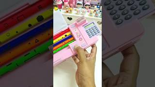 Filling my pencil box with cute stationery ️  #cute #stationary #asmr #shorts #youtubeshorts