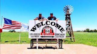 ROUTE 66 Amarillo, TX to Glenrio, TX | DAY 14 Cadillac Ranch & Ghost Towns