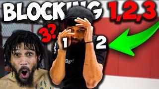 How to BLOCK The 1 2 3 In MMA Fighting | Coach Kajan Johnson