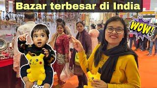 GEMPOR KAKI SAYA‼️ SELUAS INI BAZAAR DI DELHI INDIA