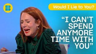 Sara Barron's Shocking Break Up Trick! | Would I Lie To You? | Banijay Comedy